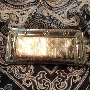 Michael Kors gold wallet